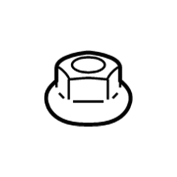 Ford -W520102-S442 Transmission Cooler Nut