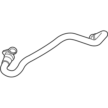Ford Crankcase Breather Hose - DS7Z-6A664-BC