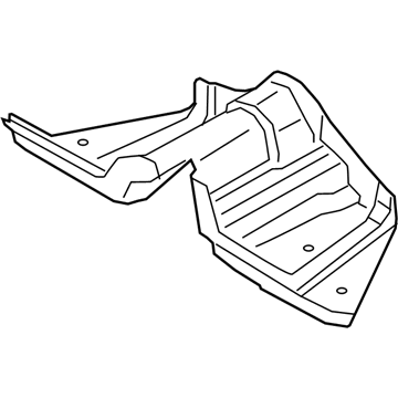 Ford FR3Z-9A032-D Heat Shield, Lower