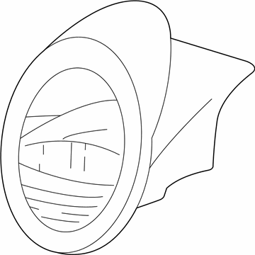 Ford 5W6Z-13404-A Tail Lamp Assembly, Rear Passenger Side