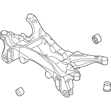 Ford Rear Crossmember - LX6Z-5035-Z