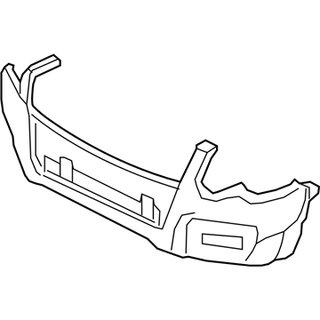 Ford Explorer Sport Trac Bumper - 7L2Z-17D957-RBPTM
