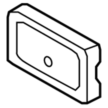 Ford 6L2Z-17A385-AAA License Bracket