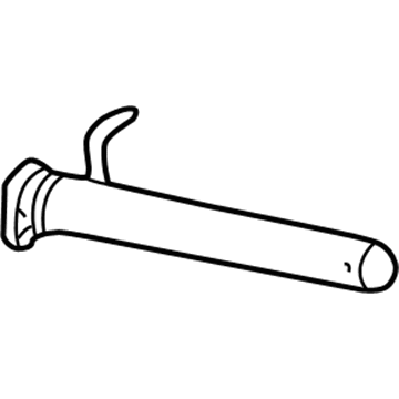 Ford F-250 Super Duty Exhaust Pipe - 1C3Z-5A212-DA