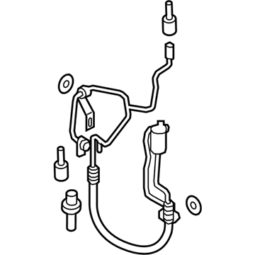 Ford Fusion A/C Hose - HS7Z-19972-M