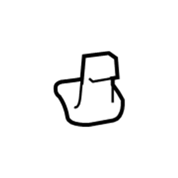 Ford FL1Z-7829024-AA Coat Hook
