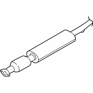 Ford Explorer Catalytic Converter - FB5Z-5E212-D