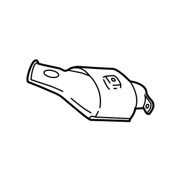 Ford Exhaust Heat Shield - FB5Z-5E258-A