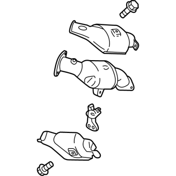 Ford Explorer Catalytic Converter - GB5Z-5E212-A