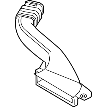 Ford Police Responder Hybrid Air Intake Coupling - DG9Z-9C675-C
