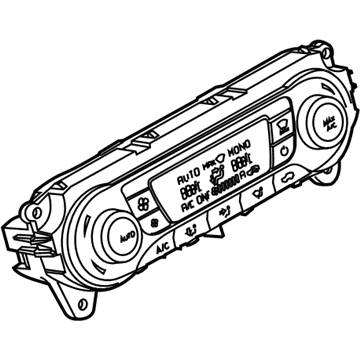 Ford F1EZ-19980-KM Heater Control