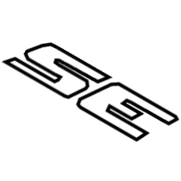 Ford CJ5Z-9942528-B Nameplate