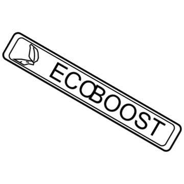 Ford BB5Z-7842528-C Nameplate