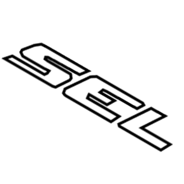 Ford CJ5Z-9942528-C Nameplate
