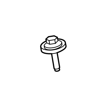 Ford -W707288-S442 Upper Bracket Bolt
