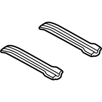 Ford YS4Z-5850244-AB Rear Reinforcement