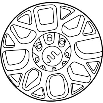 Ford LC3Z-1007-C Wheel, Alloy
