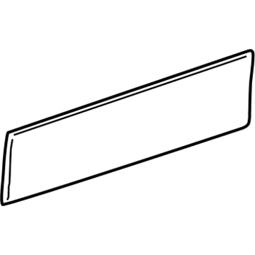 Ford Explorer Door Moldings - 6L2Z-7820878-AAA
