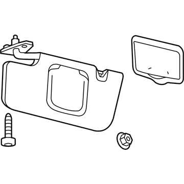 Ford AR3Z-6304104-EA Sunvisor
