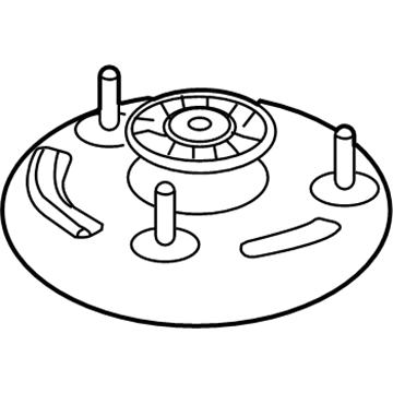 Lincoln Shock And Strut Mount - EL1Z-18A099-A