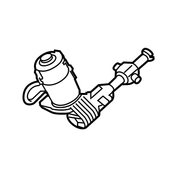 Lincoln Power Steering Assist Motor - L1MZ-3F840-A