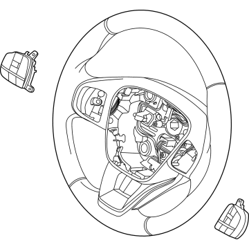 Ford Maverick Steering Wheel - NZ6Z-3600-FA