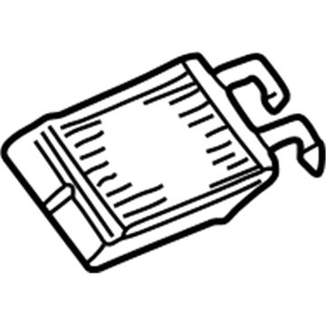 Lincoln H2MZ-18476-X Heater Core