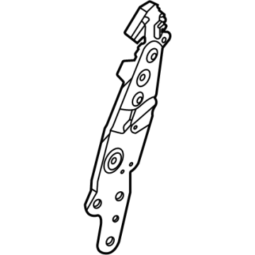 Ford MU5Z-96645A04-B Latch Assembly, Front Center