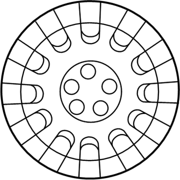 Mercury Grand Marquis Wheel Cover - 3W3Z-1130-BA