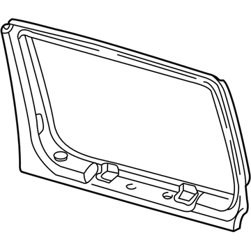 Ford F7UZ1625508AAD Window Trim