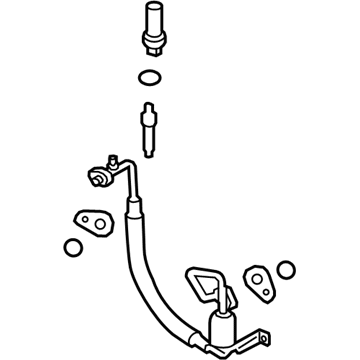 Lincoln BA8Z-19972-A Pressure Tube