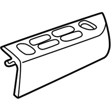 Mercury 1L2Z14525ZZZ Switch Bezel