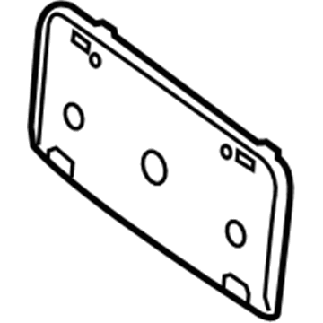 Ford CM5Z-17A385-A License Bracket, Front
