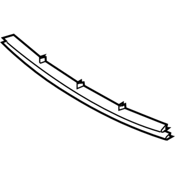 Ford F1EZ-17K945-A Lower Grille, Front