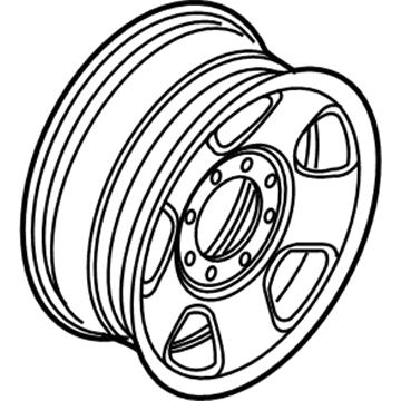 2010 Ford F-350 Super Duty Spare Wheel - 8C3Z-1007-A