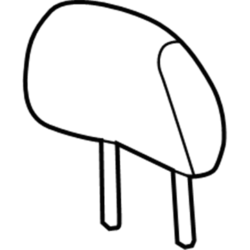 Mercury AE6Z-78611A08-BA Headrest, Center