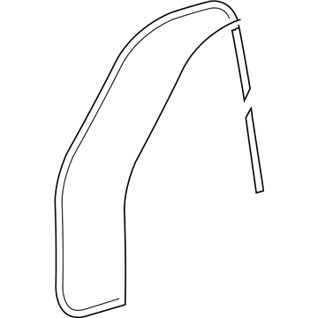 2011 Lincoln Town Car Weather Strip - 5W1Z-5420708-AA