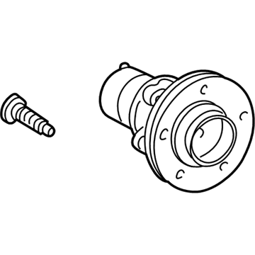 Mercury 8F9Z-1104-C Front Hub & Bearing