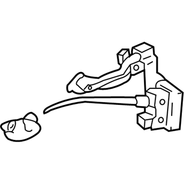 Mercury 6L8Z-7821812-B Lock
