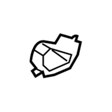 Ford BM5Z-10884-A Temperature Sensor, Front