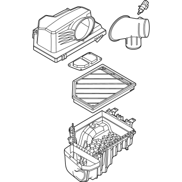 Ford NB3Z-9600-B Air Cleaner Assembly