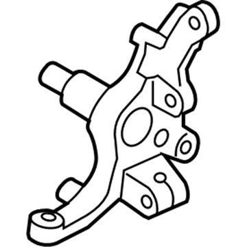Ford AR3Z-3106-B Knuckle, Front Driver Side