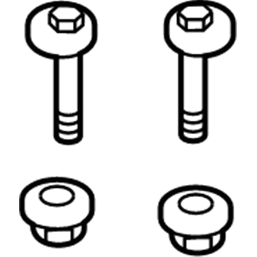 Ford 4R3Z-3B236-AB Lower Control Arm Adjust Bolt, Front