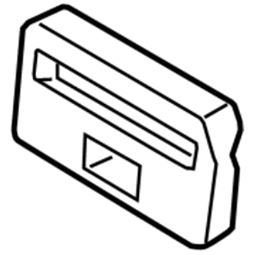 Ford 6H6Z-17A385-AA License Bracket, Front