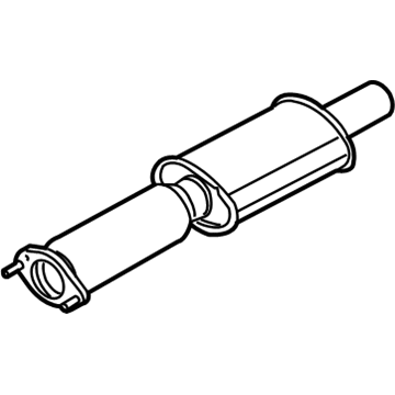 Lincoln MKZ Muffler - 9H6Z-5A289-B