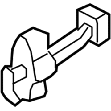 Ford 8S4Z-5427204-A Door Check, Rear