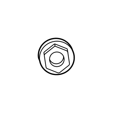 Ford -W520521-S442 Nut And Washer Assembly - Hex.