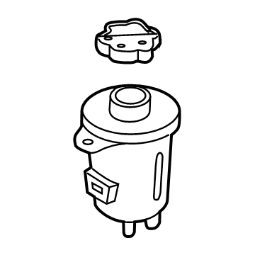 Ford HC3Z-3E764-C Power Steering Reservoir