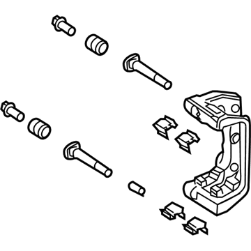 Ford 6F9Z-2B511-B Caliper Bracket