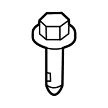 Ford -W710962-S440 Strut Mount Bolt